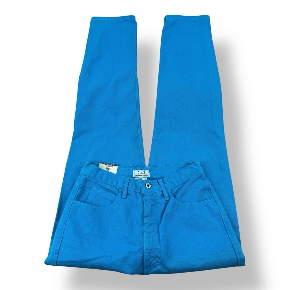 Guess Jeans Pool Blue Melrose 050 Fitted Jean Cut‎ 43995 43050ARG Women's 29 NWT